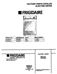 FDE546RES1 Frigidaire Dryer Parts & Free Repair Help - AppliancePartsPros