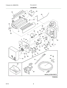 FPUH19D7LF1 Frigidaire Freezer Parts & Free Repair Help ...