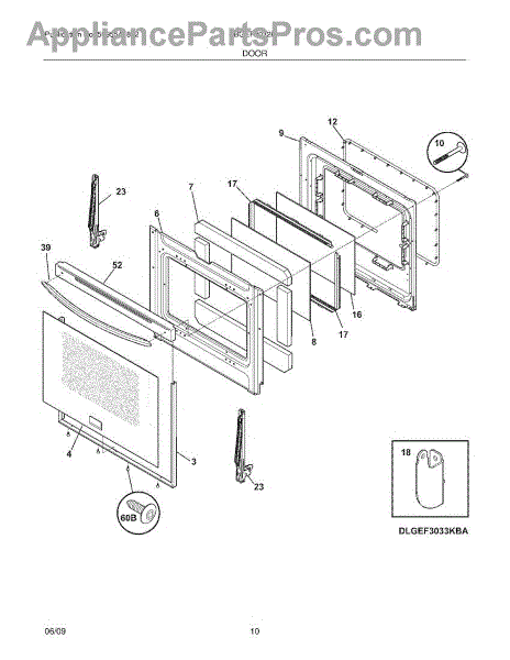 Frigidaire 316544501 Handle (AP4433289) - AppliancePartsPros.com