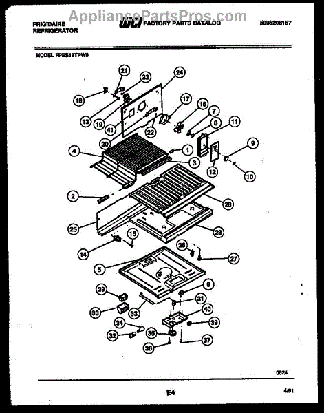 Frigidaire 5303001331 Damper - AppliancePartsPros.com