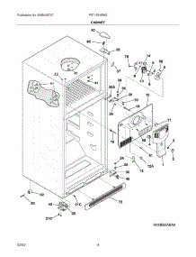 FRT15B1BW2 Frigidaire Refrigerator Parts & Free Repair Help ...