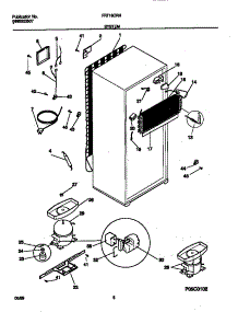 FRT16CRHW3 Frigidaire Refrigerator Parts & Free Repair Help ...