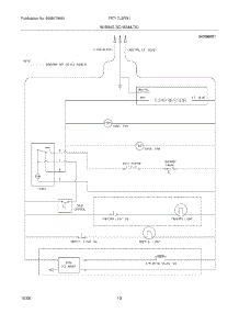 Parts for Frigidaire FRT17L3FW1 Refrigerator ... frigidaire refrigerator wiring schematic 