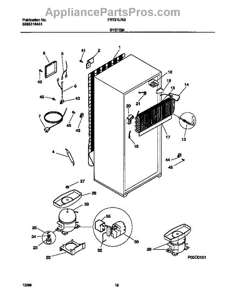 Frigidaire 5304478809 Compressor Kit (AP4564736) - AppliancePartsPros.com