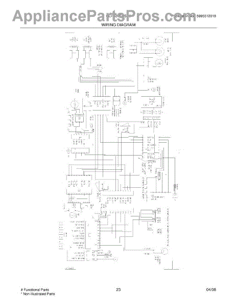 Parts for Frigidaire GLHS37EHSB6: Wiring Diagram Parts ... frost diagram for chlorine 