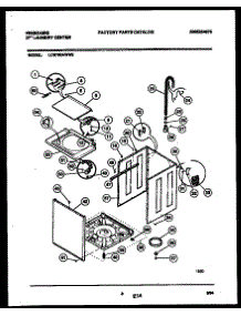 LCE702AWW2 Frigidaire Washer Dryer Combo Parts & Free Repair Help ...