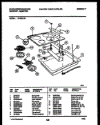 Parts For White Westinghouse Kp332lw2 Lusterloy Cooktop