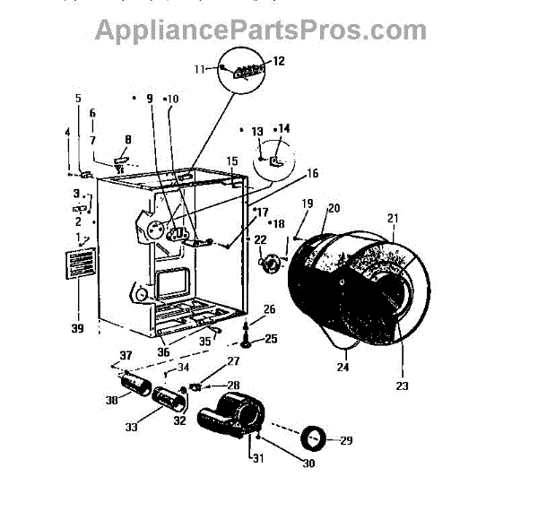 Frigidaire 5303281154 Dryer Belt (flat Style) (AP2142651