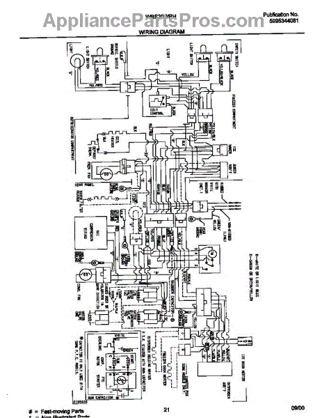 Parts for White Westinghouse WRS20WRHW5: White-Westinghouse White ...