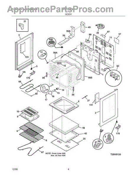 Frigidaire 5304520547 4W Cord (AP6886318) - AppliancePartsPros.com