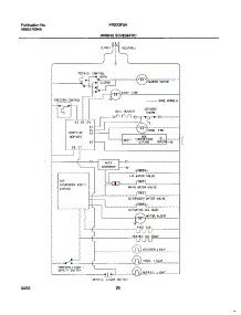 Parts for Frigidaire FRS23F5AQ5 Refrigerator ... frigidaire refrigerator wiring schematic 