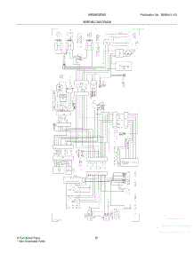 Parts for White Westinghouse WRS6R3EW2 Refrigerator