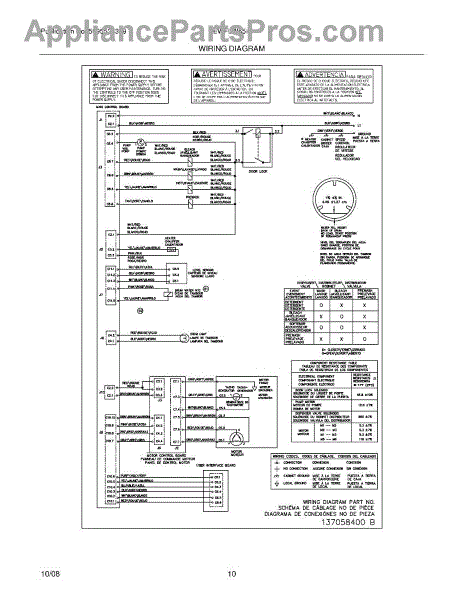 Parts For Electrolux Ewflw65hts0 Wiring Diagram Parts