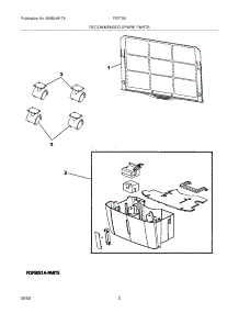 Parts for Frigidaire FDF70S1A Dehumidifier - AppliancePartsPros.com