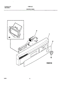 FDB510LCB0 Frigidaire Dishwasher Parts & Free Repair Help ...