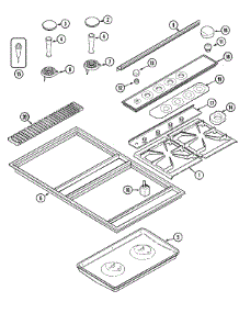 Cvgx2423b Jenn-air Cooktop Parts & Free Repair Help - Appliancepartspros