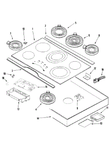 JEC0536ADS Jenn-Air Cooktop Parts & Free Repair Help - AppliancePartsPros