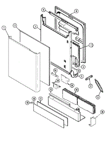 JDB4950AWP Jenn-Air Dishwasher Parts & Free Repair Help ...