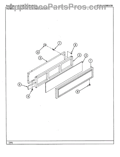 Parts for Jenn-Air S136: Access Panel Parts - AppliancePartsPros.com