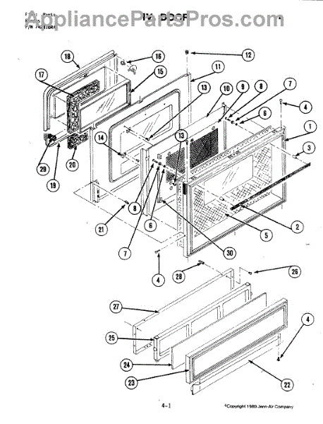 Whirlpool WP74008014 Oven Door Hinge (AP6011024) - AppliancePartsPros.com