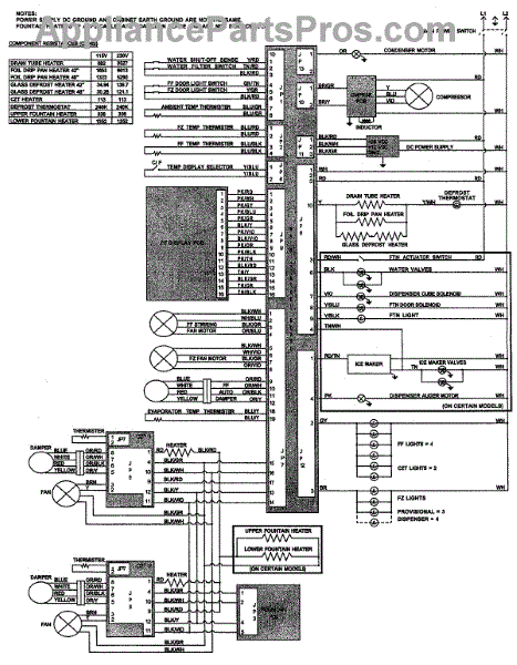 Parts for Jenn-Air JS48SEFXDA: Wiring Information Parts ...