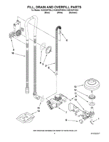 KUDC03FVSS4 KitchenAid Dishwasher Parts & Free Repair Help ...