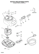 KFP600WH KitchenAid Food Processor Parts & Free Repair Help -  AppliancePartsPros