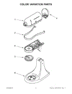 KitchenAid KSM96ER0 Worm Gear Replacement of Stand Mixer Spare Part