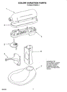 Kitchenaid KV25H0X-3 Parts