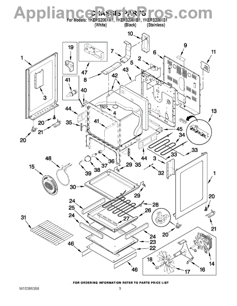 Whirlpool W10354972 Element (AP4701333) - AppliancePartsPros.com