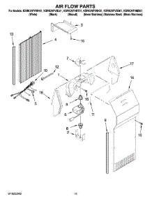 Parts for KitchenAid KSRK25FVMK01 Refrigerator - AppliancePartsPros.com