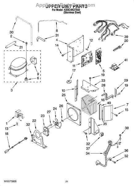 Whirlpool WPW10139483 Blade-Fan (AP6015660) - AppliancePartsPros.com