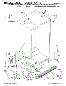 KSCS23FTSS02 KitchenAid Refrigerator Parts & Free Repair Help ...