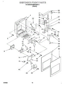 KSRB25QABL10 KitchenAid Refrigerator Parts & Free Repair Help ...