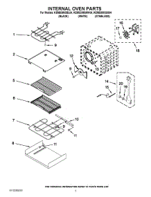 parts oven internal kitchenaid appliancepartspros venting cabinet