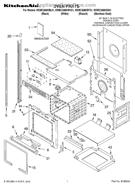 Whirlpool WP9759243 Thermal Fuse (AP6014016) - AppliancePartsPros.com