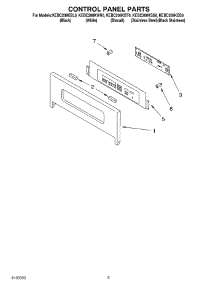 KEBC208KSS0 KitchenAid Oven Parts & Free Repair Help - AppliancePartsPros