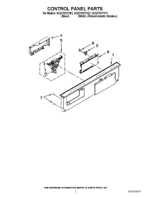 GU2275XTVY1 Whirlpool Dishwasher Parts & Free Repair Help ...