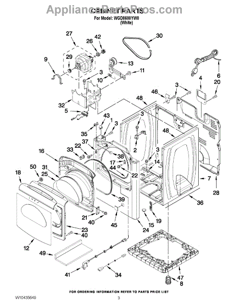 Whirlpool W10813918 Feet-Lvlng - AppliancePartsPros.com