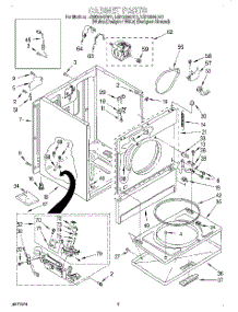 Parts for Whirlpool LGR6634DW1 Dryer - AppliancePartsPros.com