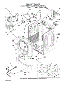 WED9750WL0 Whirlpool Dryer Parts & Free Repair Help - AppliancePartsPros