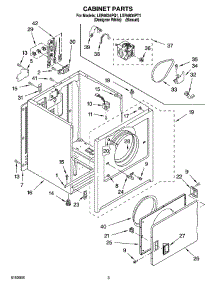 Parts for Whirlpool LER4634PQ1 Dryer - AppliancePartsPros.com