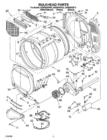 GGW9250PW0 Whirlpool Dryer Parts & Free Repair Help - AppliancePartsPros