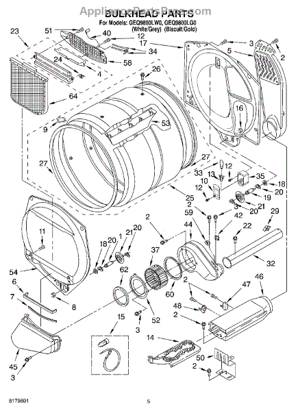 Whirlpool W10545923 Drum (AP5690831) - AppliancePartsPros.com