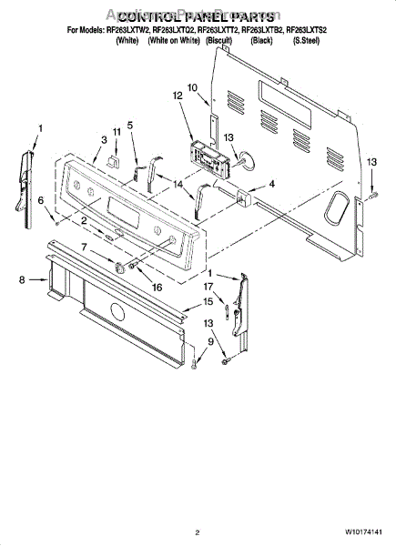 Whirlpool W10840298 Control Board (AP5988827) - AppliancePartsPros.com