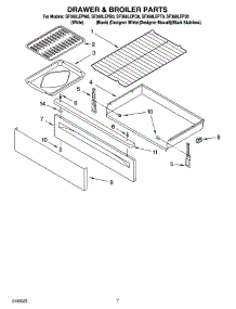 SF368LEPS0 Whirlpool Range Parts & Free Repair Help - AppliancePartsPros