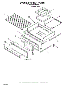 SF315PEPQ2 Whirlpool Range Parts & Free Repair Help - AppliancePartsPros