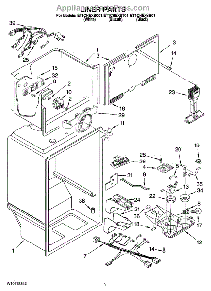 Whirlpool WP2315539 Evaporator Motor (AP6007247) - AppliancePartsPros.com