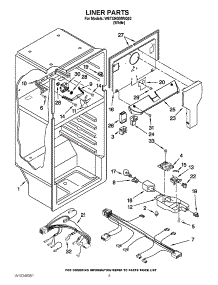 W8TXNGMWQ02 Whirlpool Refrigerator Parts & Free Repair Help ...