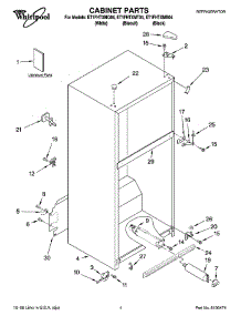ET1FHTXMQ04 Whirlpool Refrigerator Parts & Free Repair Help ...